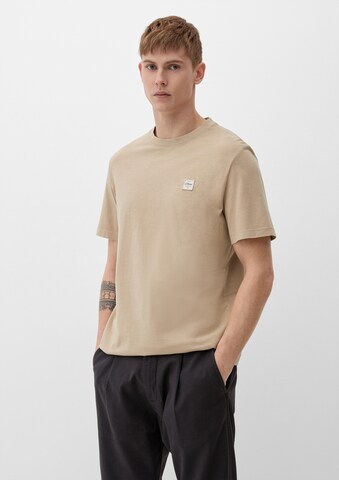 s.Oliver Shirt in Beige: front