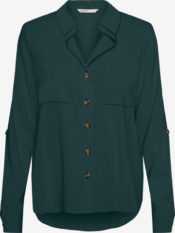 ONLY Blouse 'YASMIN' in Groen: voorkant