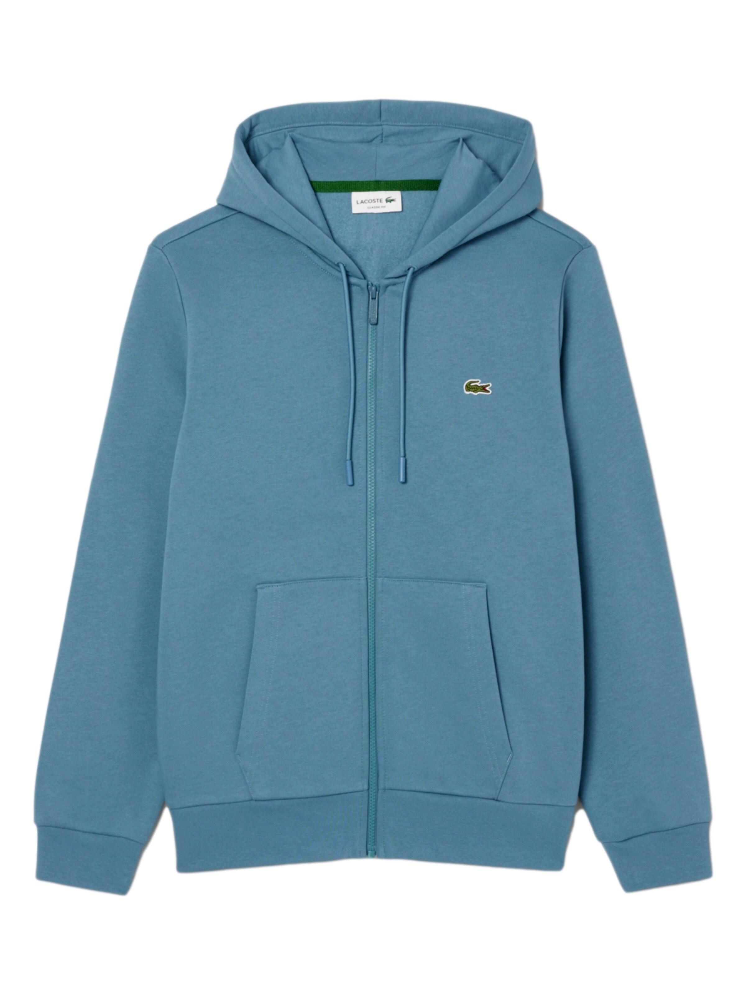 Veste de survêtement LACOSTE en bleu : devant