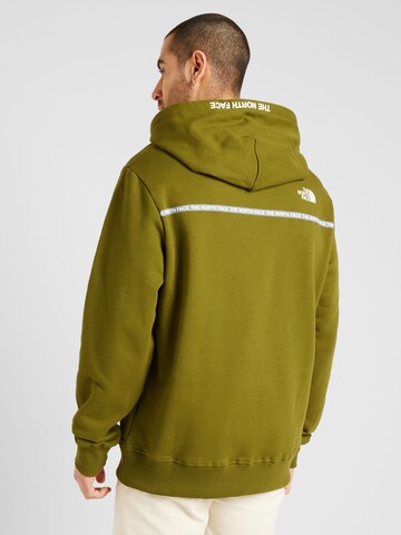 THE NORTH FACE Sweatshirt 'ZUMU' in Groen