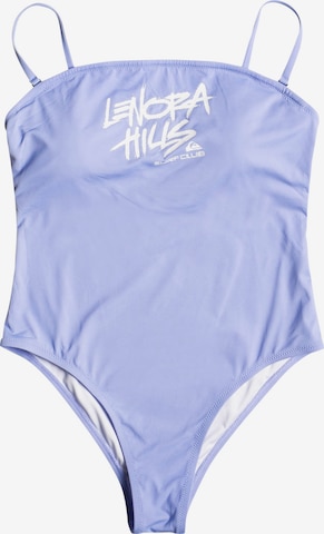 Bustier Maillot de bain 'LENORA' QUIKSILVER en violet : devant