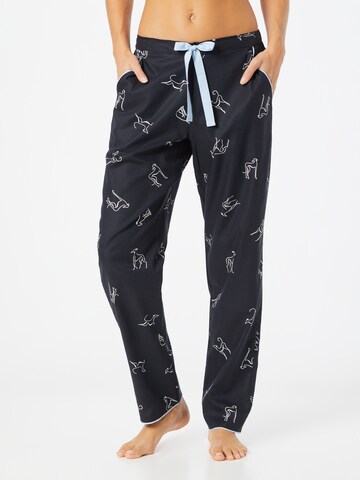 Cyberjammies Pajama Pants 'Beth' in Black: front