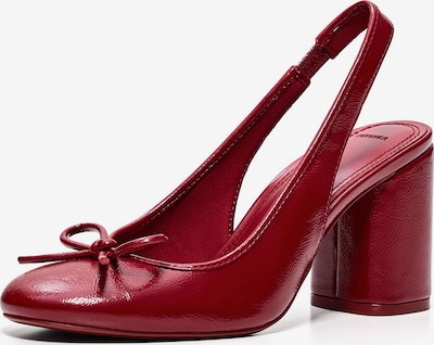 Bershka Remmiavokkaat värissä tummanpunainen, Tuotenäkymä