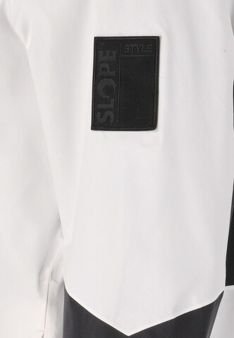 SLOPE Sportjacke 'Zuko' in Weiß
