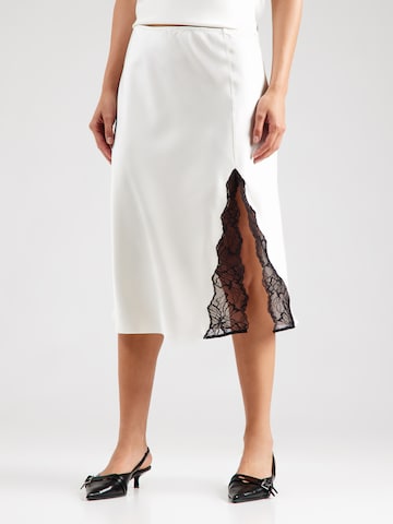 Gonna di Calvin Klein in bianco: frontale
