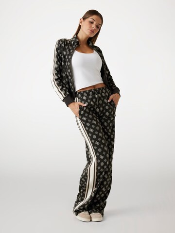 GUESS Sweatjacke in Schwarz