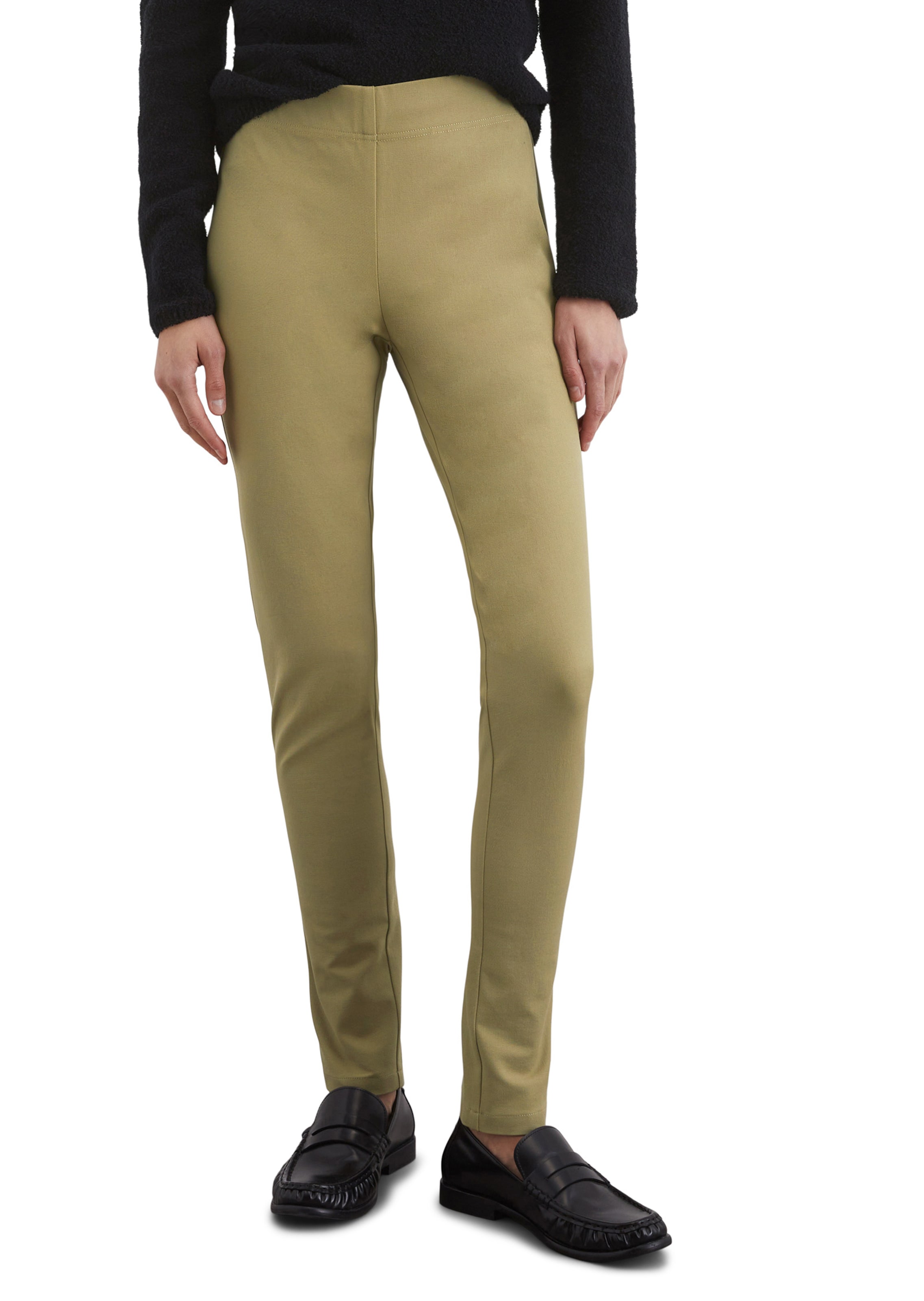 Marc O'Polo Slim fit Leggings in Beige: front