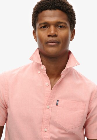 Coupe regular Chemise Superdry en rose