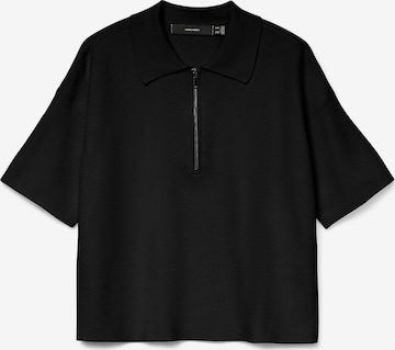 VERO MODA Pullover 'VMGold' i sort: forside