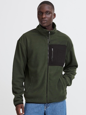 BLEND - Chaqueta polar en verde: frente