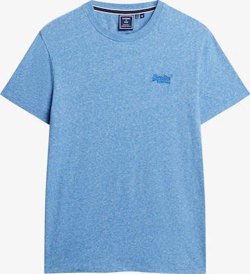 Superdry - Camisa 'Essential' em azul: frente