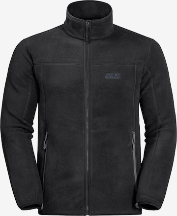 Veste en polaire fonctionnelle 'Moonshine Altis' JACK WOLFSKIN en noir : devant