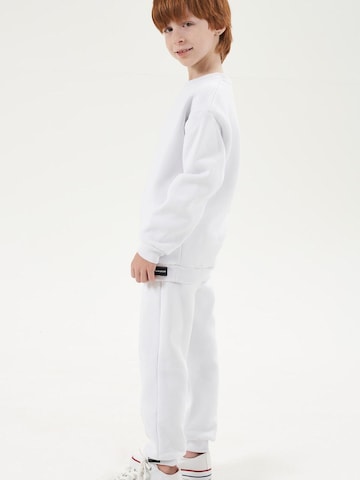 LOUIS LECLER Joggingpak 'Leo' in Wit