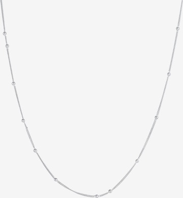 ELLI Halskette Basic Kette, Kugel in Silber: predná strana