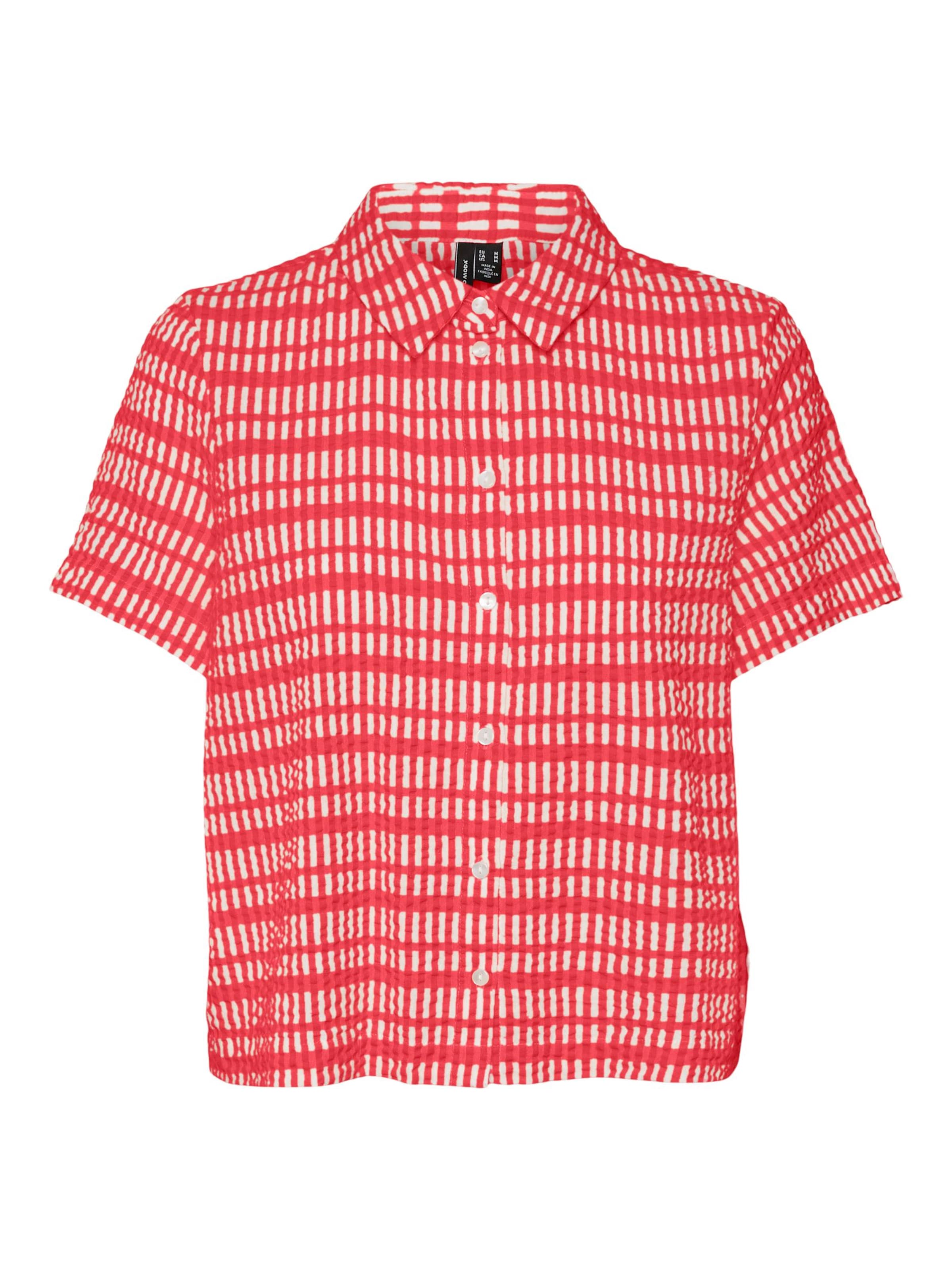 Chemisier 'DIXIE' VERO MODA en rouge : devant