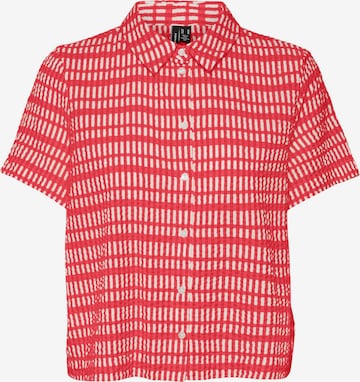 VERO MODA Bluse 'DIXIE' in Rot: predná strana