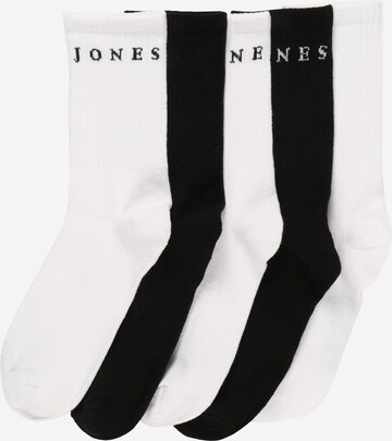 Jack & Jones Junior Κάλτσες 'Copenhagen' σε λευκό: μπροστά