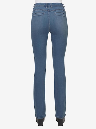 Linea Tesini by heine Jeans in de kleur Blauw denim, Productweergave