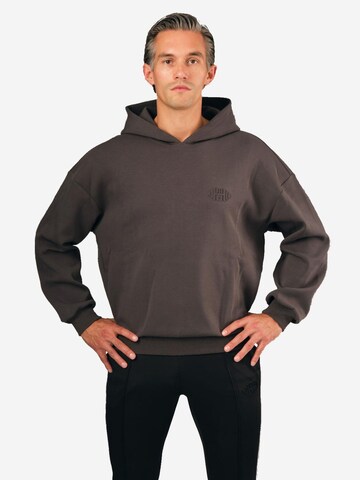 Muscle Up Sportsweatshirt 'Monument Hoodie' in Grijs