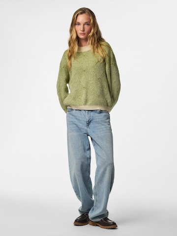 PIECES Sweater 'PCJENNA' in Grey