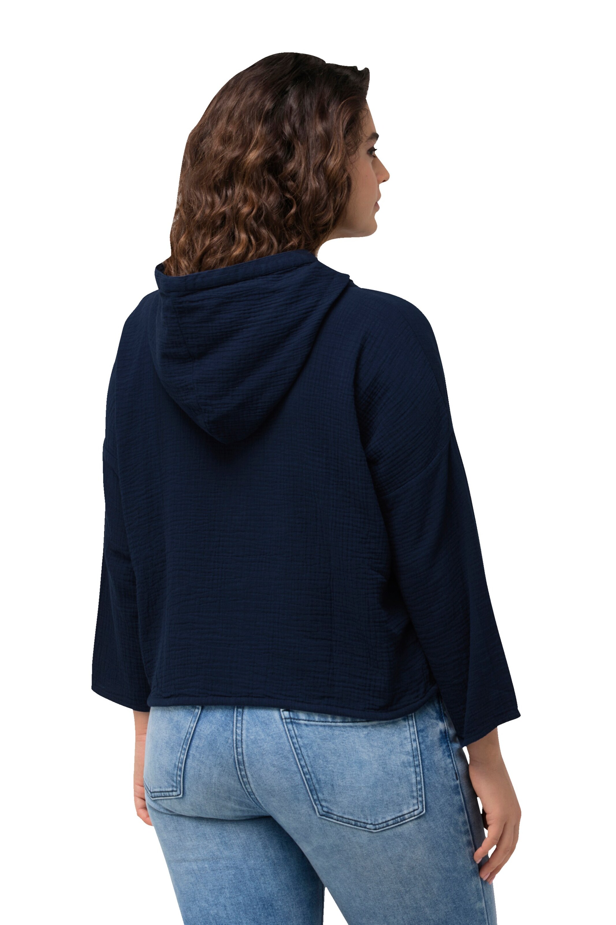 Ulla Popken Bluse in Blau