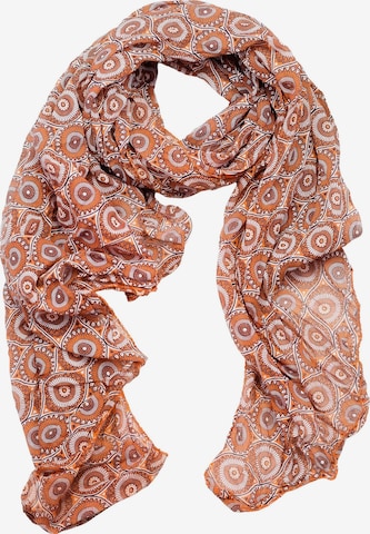 COLLEZIONE ALESSANDRO Schal 'Ra' in Rot: Vorderseite