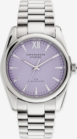 Copenhagen Studios Analog Watch in Silver: front