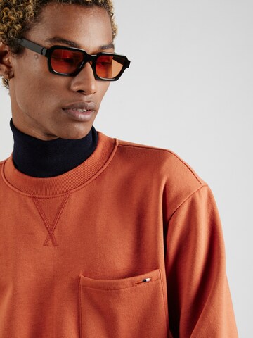 INDICODE JEANS Sweatshirt 'Emran' in Orange