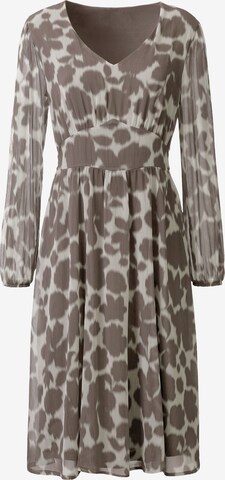 Robe heine en beige : devant