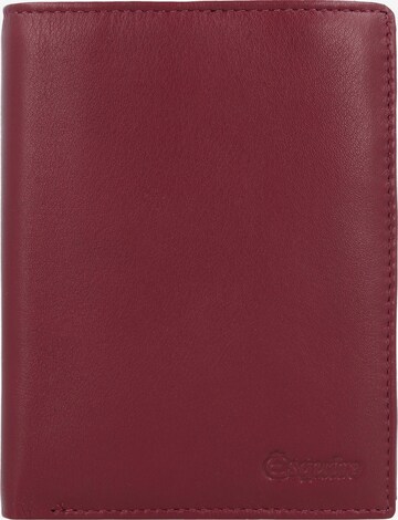 Esquire Wallet 'Viktoria' in Red: front