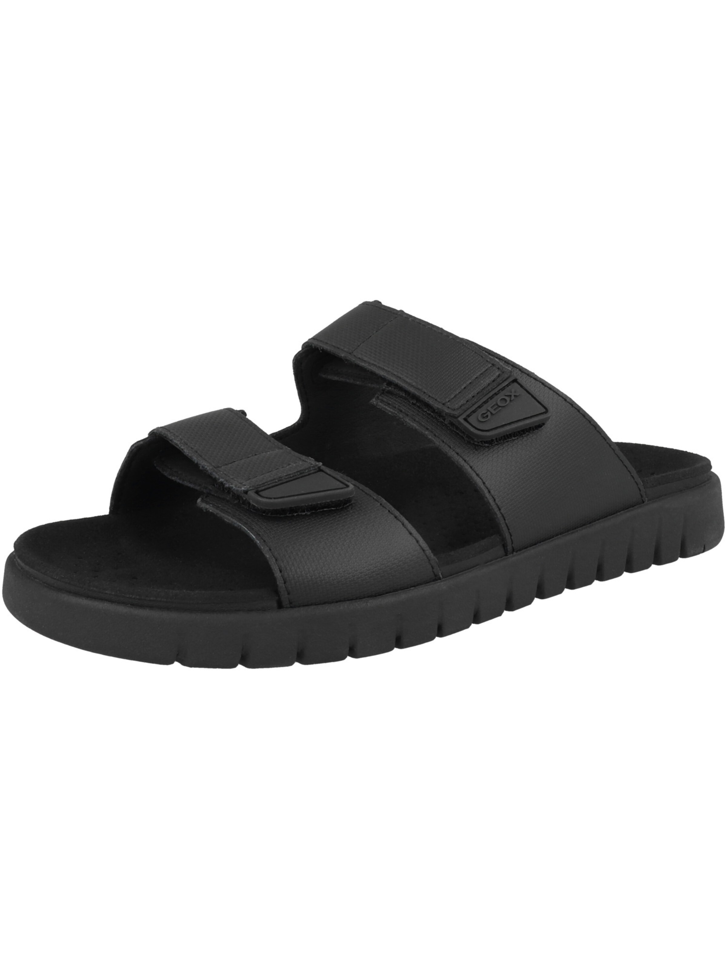 Mule 'U Flextride S' GEOX en noir : devant