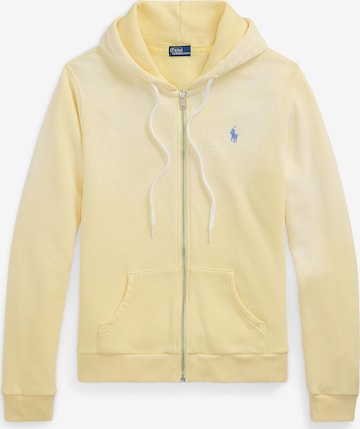 Giacca di felpa di Polo Ralph Lauren in giallo: frontale