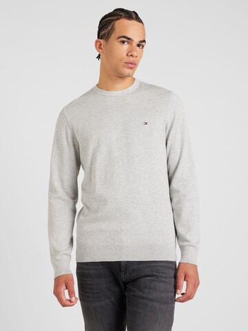 TOMMY HILFIGER Svetr – šedá: přední strana
