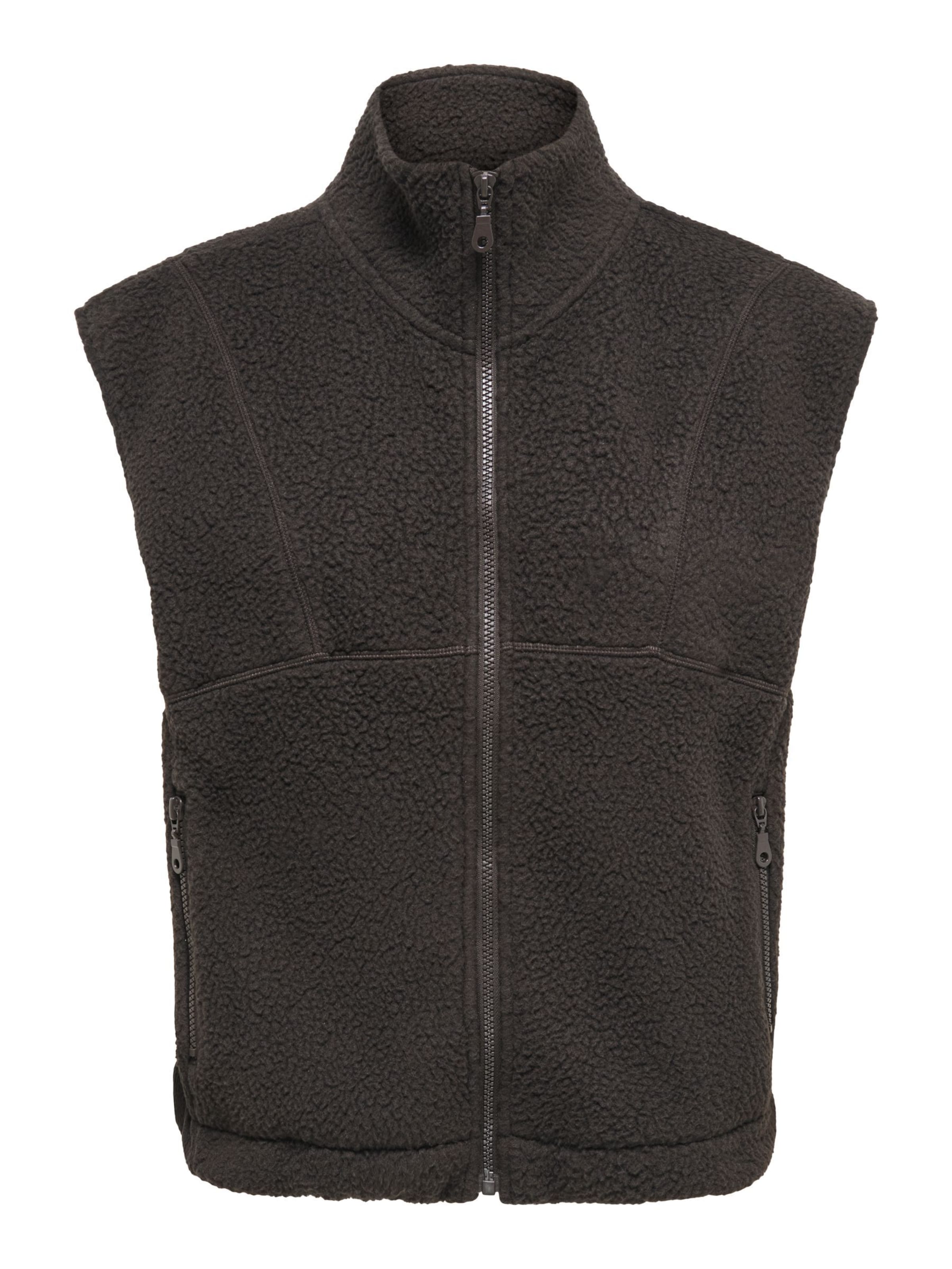 ONLY PLAY Vest 'ONPMon' in XS in Dark brown, Item view