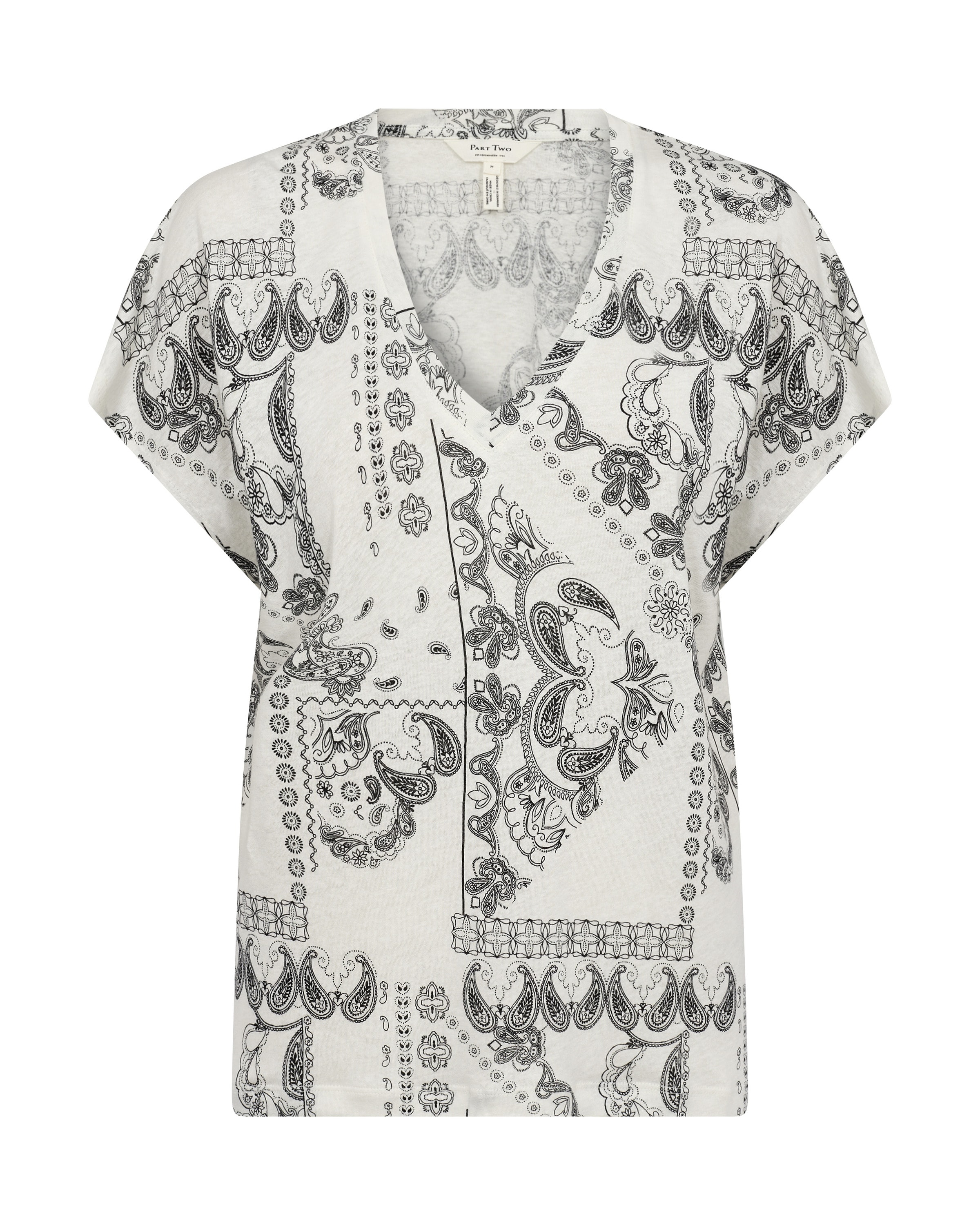 Part Two Bluse in Weiß: Vorderseite