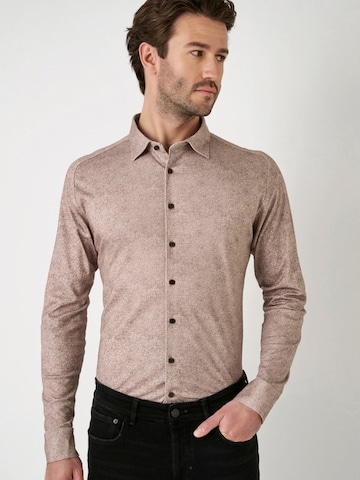 DESOTO Slim Fit Hemd‌‌‌‌‌‌‌ in Beige