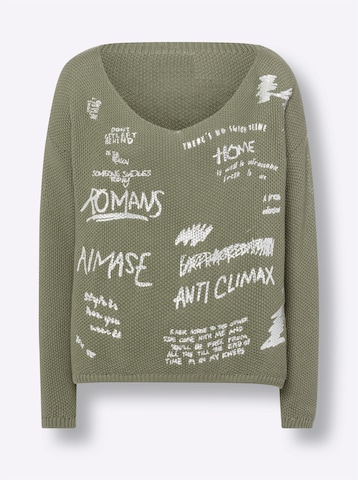 heine Pullover i grøn