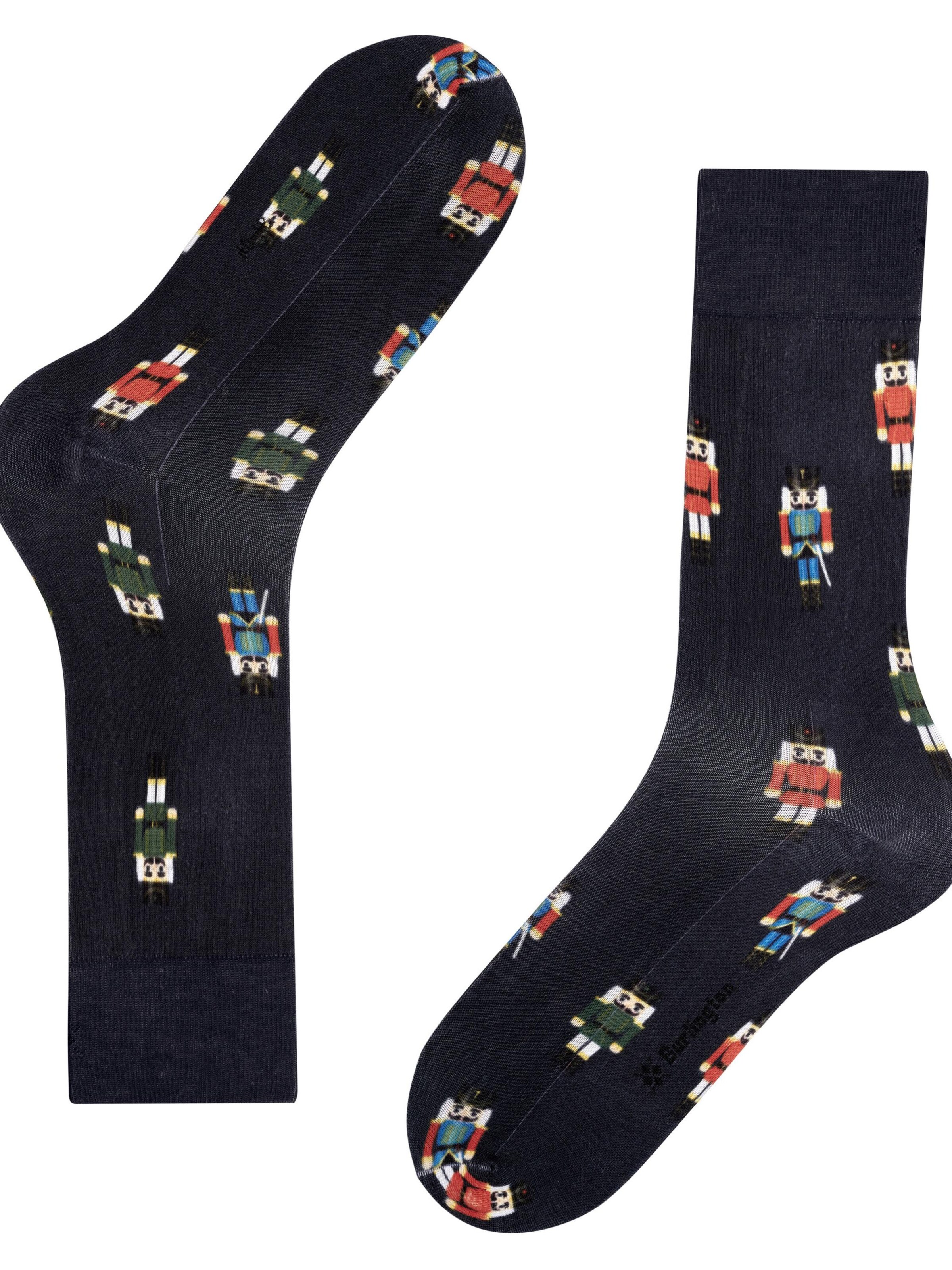 BURLINGTON Socks 'December Days' in Blue