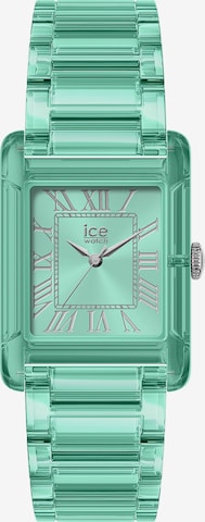 ICE WATCH Analoguhr in Grün: Vorderseite