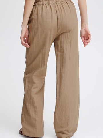 Fransa Loose fit Pants 'Eve' in Beige