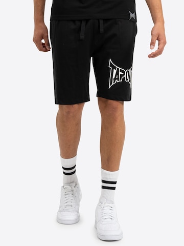 regular Pantaloni di Tapout in nero: frontale