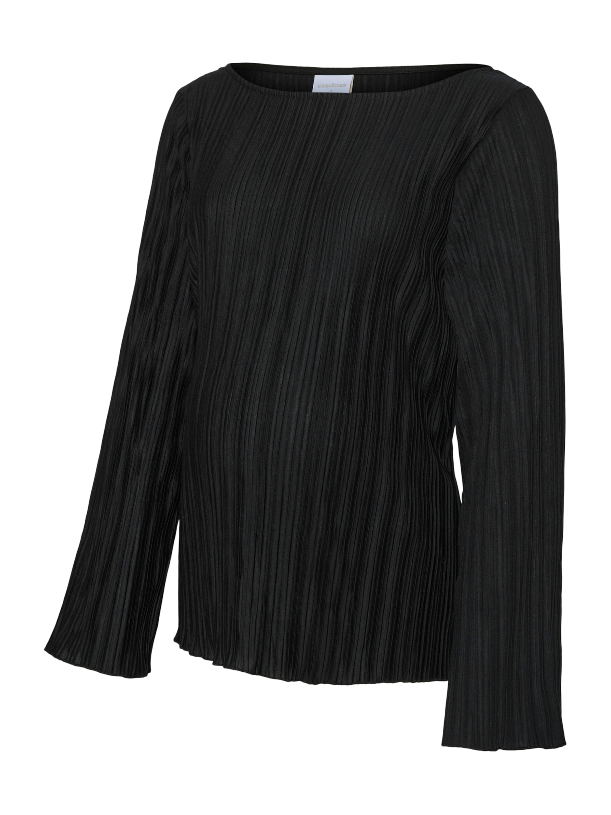 MAMALICIOUS Μπλουζάκι 'MLPENELOPE' σε μαύρο: μπροστά