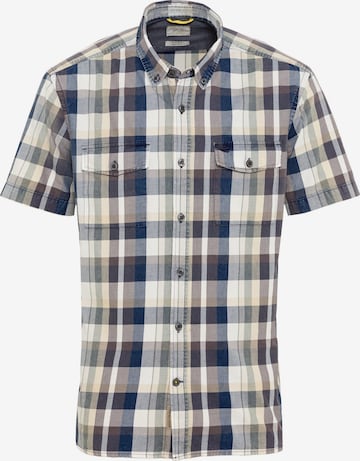 CAMEL ACTIVE Button Up Shirt in Grey: front