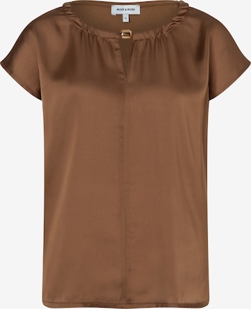 MORE & MORE Shirt in Brown: front