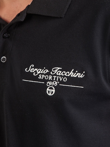 Sergio Tacchini Μπλουζάκι 'GIANI' σε μαύρο