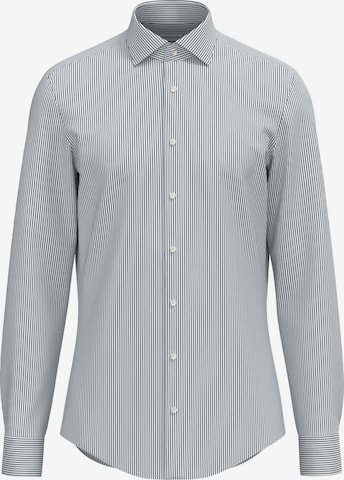 SEIDENSTICKER Slim fit Zakelijk overhemd in Grijs: voorkant