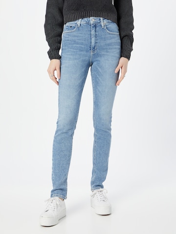 Calvin Klein Jeans Skinny Jeans in Blauw: voorkant