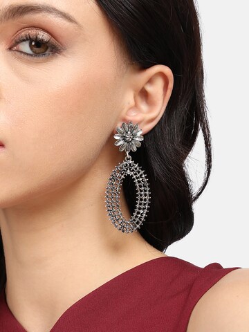 SOHI - Brincos ' Latasha ' em prata: frente