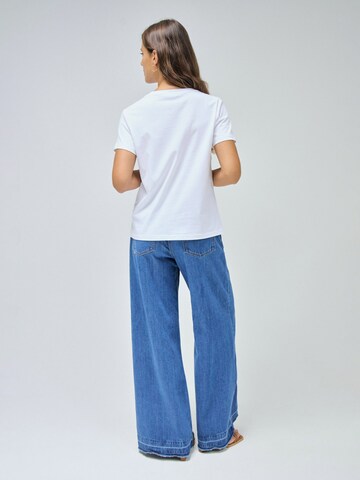 T-shirt Salsa Jeans en blanc