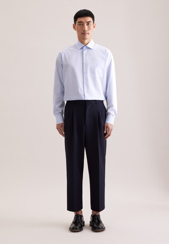 SEIDENSTICKER Regular fit Business Shirt in Blue